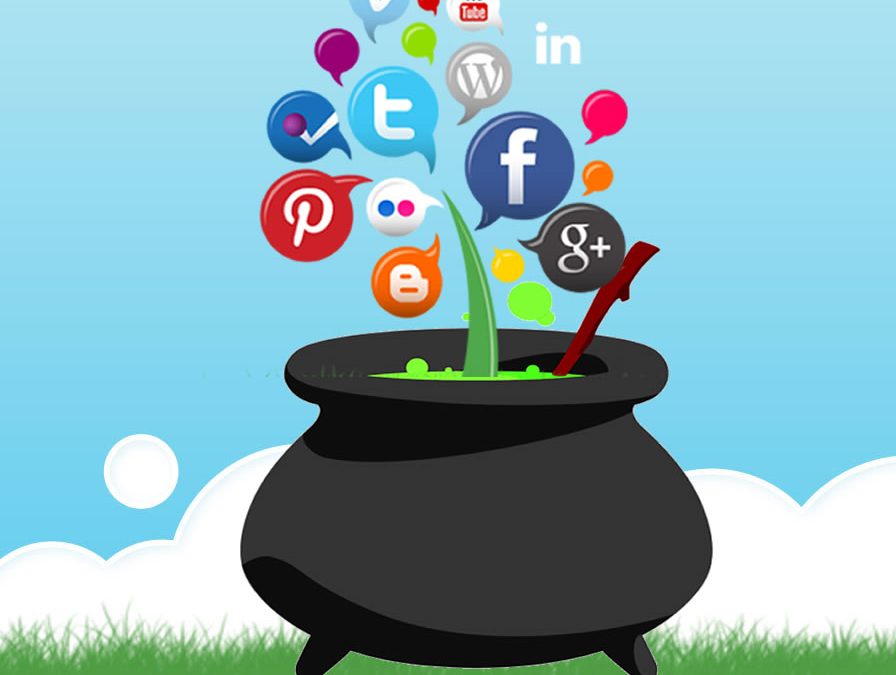 Get creative with your social media cauldron this Halloween!