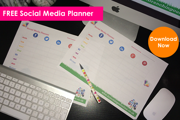Back to School with Branching Out! – Get your FREE Social Media Planner