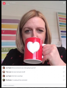 Facebook live 