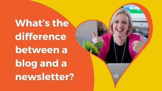 What’s the difference between a blog and a newsletter?