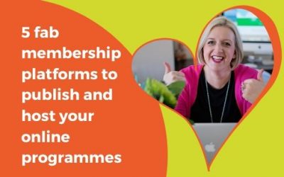 5 FAB membership platforms to publish and host your online programmes