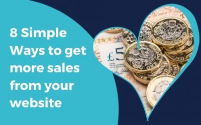 8 SIMPLE WAYS to get more sales from your website